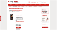 Desktop Screenshot of motorola.novy-mobil.cz