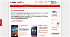 Desktop Screenshot of lg.novy-mobil.cz