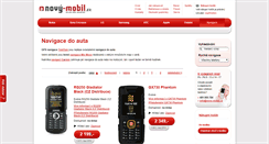 Desktop Screenshot of navigace.novy-mobil.cz