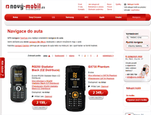 Tablet Screenshot of navigace.novy-mobil.cz