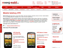 Tablet Screenshot of htc.novy-mobil.cz