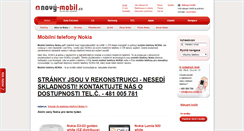 Desktop Screenshot of nokia.novy-mobil.cz