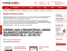 Tablet Screenshot of nokia.novy-mobil.cz